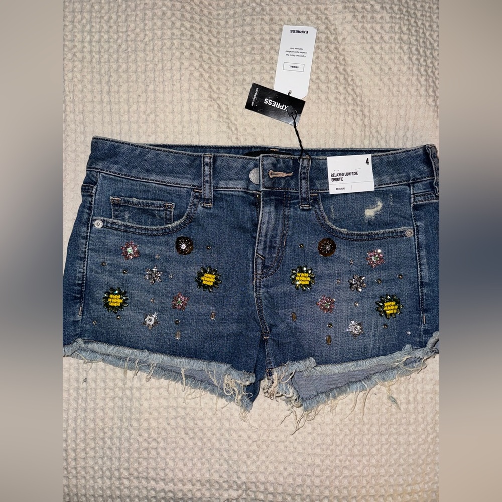 Express Jeweled Short- Brand New